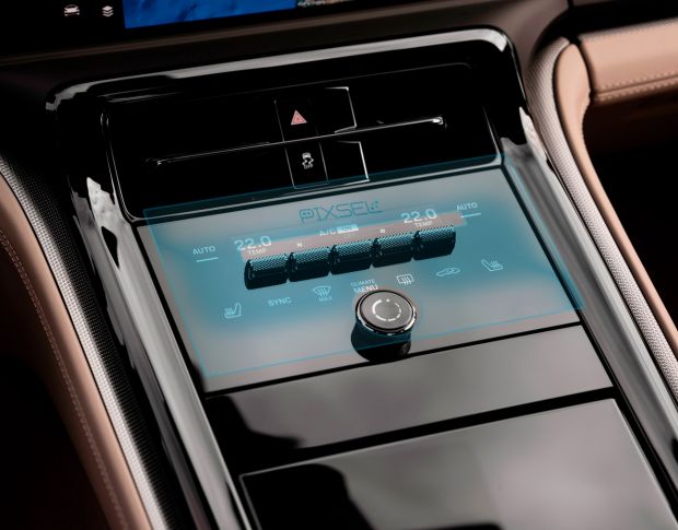 Защитное стекло Pixsel для климат-контроля PORSCHE PANAMERA - 8.8“ 2024 - (гибридное глянец)