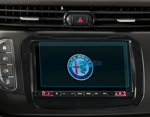 Захисне скло Pixsel на монітор ALFA ROMEO GIULIETTA - 6.9“ 2016 - 2020 (гібридне глянець)