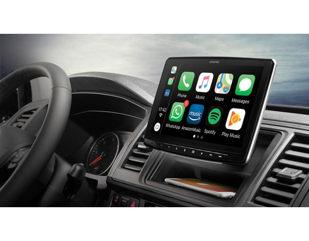 Защитное стекло Pixsel на монитор ALPINE iLX - 10.5“ (гибридное глянец)