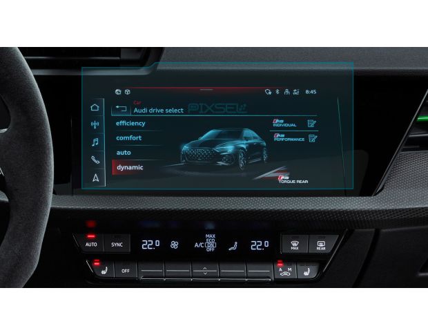 Захисне скло Pixsel на монітор AUDI A3 / S3 / RS3 - 11“ 2020 - (гібридне мат)