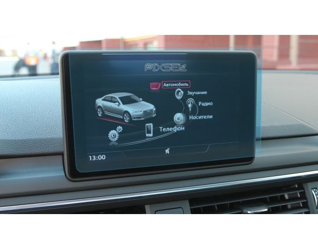 Захисне скло Pixsel на монітор AUDI A5 / S5 / RS5 - 8.5“ 2017 - 2020 (гібридне глянець)