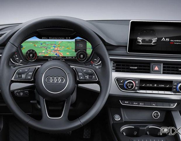 Захисне скло Pixsel на монітор AUDI A5 / S5 / RS5 - 9.7“ 2017 - 2020 (гібридне мат)