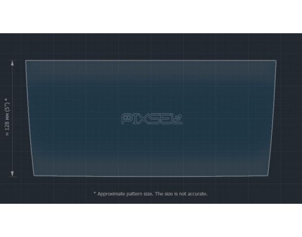 Захисне скло Pixsel на монітор AUDI A8 / S8 - 12.1“ 2018 - 2023 (гібридне глянець)
