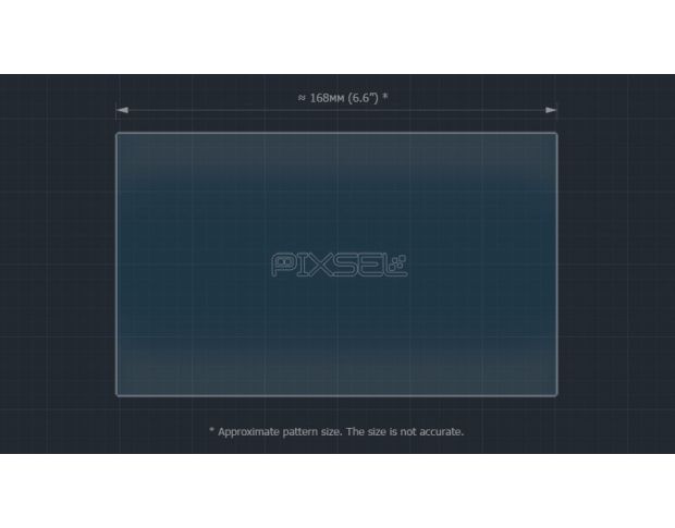 Захисне скло Pixsel на монітор AUDI A8 / S8 - 7.7“ 2014 - 2017 (гібридне глянець)