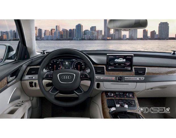Защитное стекло Pixsel на монитор AUDI A8 / S8 - 7.7“ 2014 - 2017 (гибридное мат)