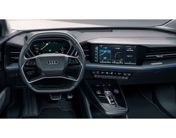 Захисне скло Pixsel на монітор AUDI Q4 e-tron - 12.4“ 2021 - (гібридне глянець)