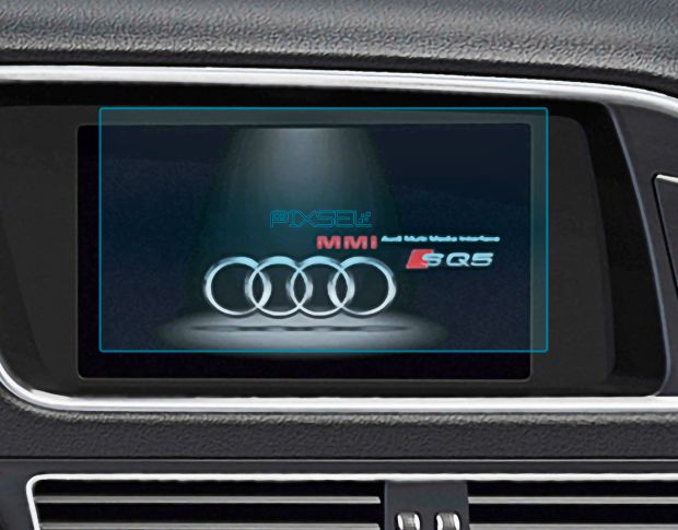 Захисне скло Pixsel на монітор AUDI Q5/SQ5 6.7“ 2012 - 2017 (гібридне мат)