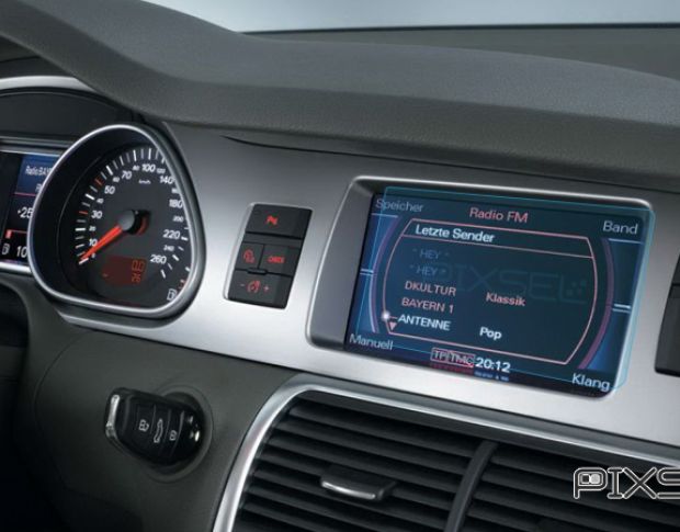 Захисне скло Pixsel на монітор AUDI Q7/SQ7/RSQ7 - 6.7“ 2006 - 2014 (гібридне мат)