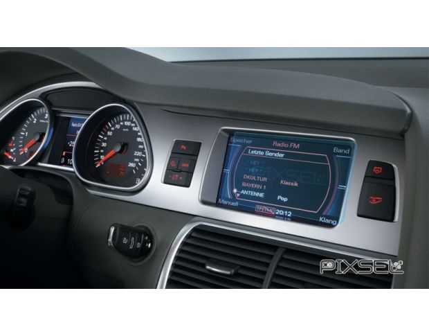 Захисне скло Pixsel на монітор AUDI Q7/SQ7/RSQ7 - 6.7“ 2006 - 2014 (гібридне мат)