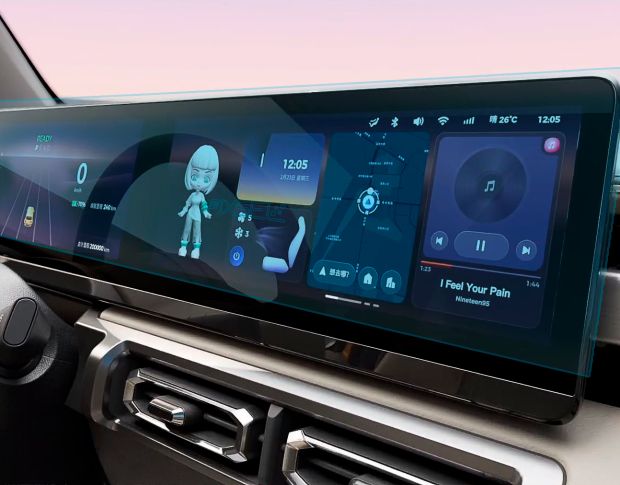 Защитное стекло Pixsel на монитор BAOJUN YEP - 21.4“ 2023 - (гибридное мат)