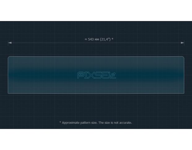 Защитное стекло Pixsel на монитор BAOJUN YEP - 21.4“ 2023 - (гибридное мат)
