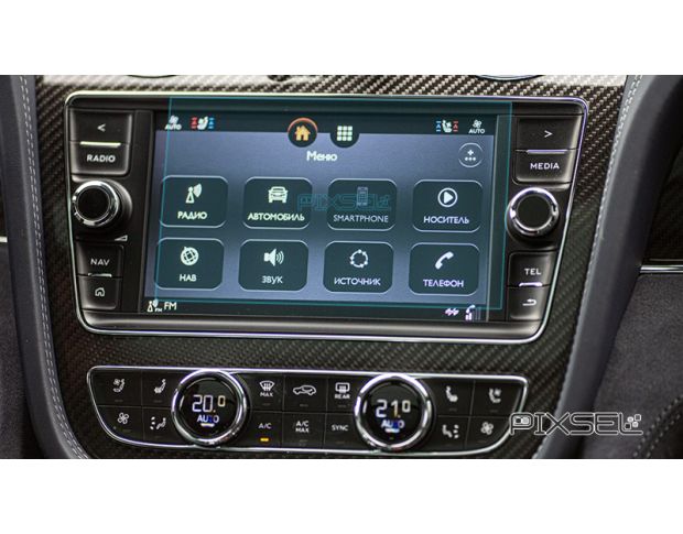 Защитное стекло Pixsel на монитор BENTLEY BENTAYGA - 7.9“ 2016 - 2020 (гибридное мат)