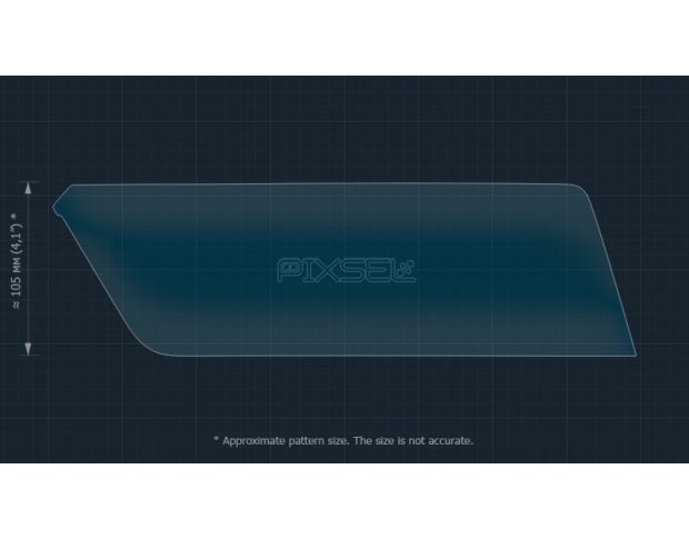 Защитное стекло Pixsel на монитор BMW 2 / M2 - 14.5“ 2021 - 2022 (G42, F87, F44) (гибридное мат)