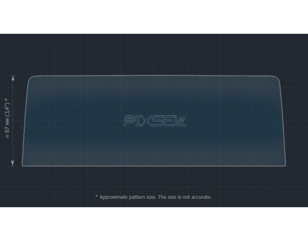 Захисне скло Pixsel на монітор BMW 3 / M3 - 10.5“ 2011 - 2019 (F30, F31, F34) (гібридне глянець)