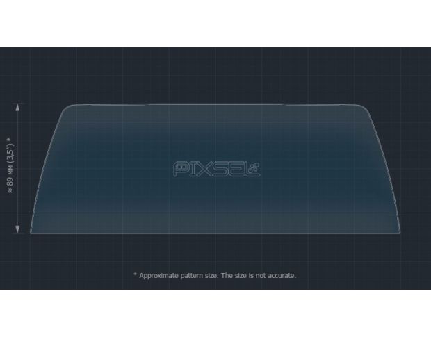 Захисне скло Pixsel на монітор BMW 3 / M3 - 10.6“ 2011 - 2019 (F30, F31, F34) (гібридне глянець)