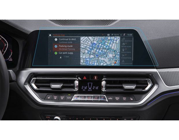 Защитное стекло Pixsel на монитор BMW 3 / M3 - 14.2“ 2019 - 2022 (G20, G21, G80) (гибридное мат)