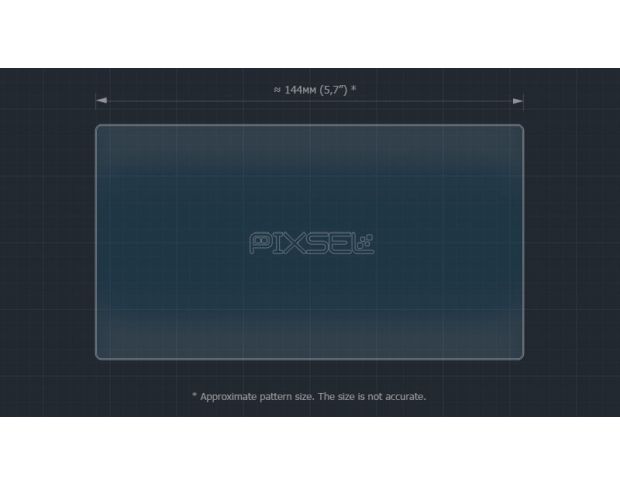 Захисне скло Pixsel на монітор BMW 3 / M3 - 6.5“ 2011 - 2019 (F30, F31, F34) (гібридне глянець)