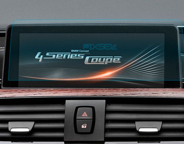 Захисне скло Pixsel на монітор BMW 4 / M4 - 10.6“ 2013 - 2020 (F32, F33, F36, F82, F83) (гібридне глянець)