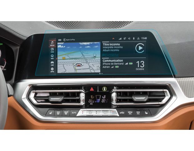Захисне скло Pixsel на монітор BMW 4 / M4 - 14.2“ 2020 - 2023 (G22, G23, G26, G82, G83) (гібридне глянець)