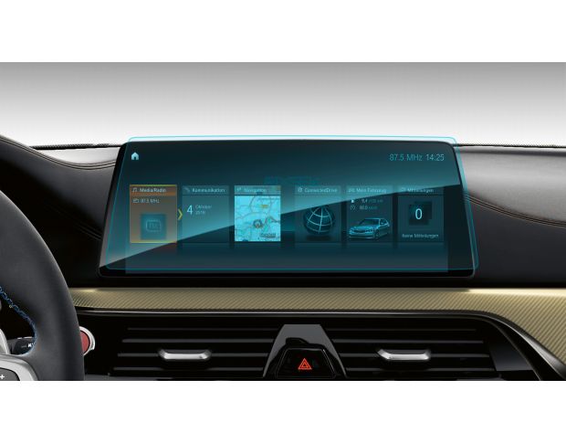 Захисне скло Pixsel на монітор BMW 5 / M5 - 13.4“ 2017 - 2020 (G30, G31, G38, F90) (гібридне глянець)