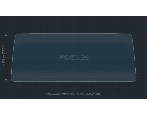 Захисне скло Pixsel на монітор BMW 5 / M5 - 14.7“ 2020 - 2023 (G30, G31, G38, F90) (гібридне мат)