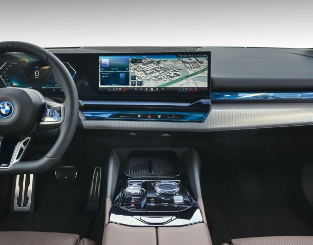 Захисне скло Pixsel на монітор BMW 5 / M5 - 30.1“ 2023 - (G60) (гібридне глянець)