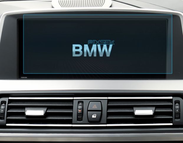 Захисне скло Pixsel на монітор BMW 6 / M6 - 10.2“ 2011- 2017 (F06, F12, F13) (гібридне мат)