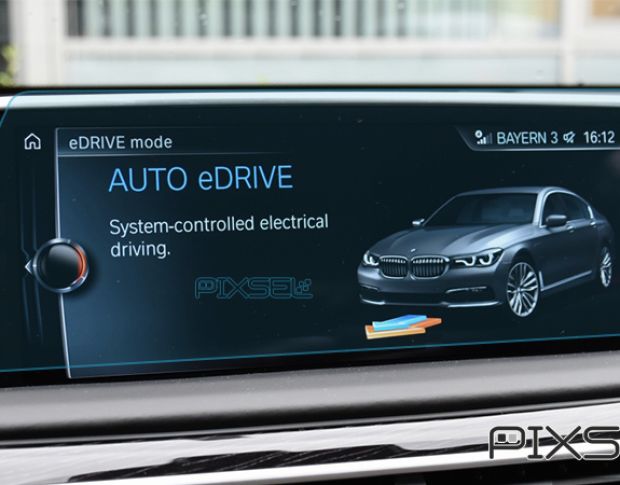 Захисне скло Pixsel на монітор BMW 7 - 13.1“ 2015 - 2018 (G11, G12) (гібридне мат)