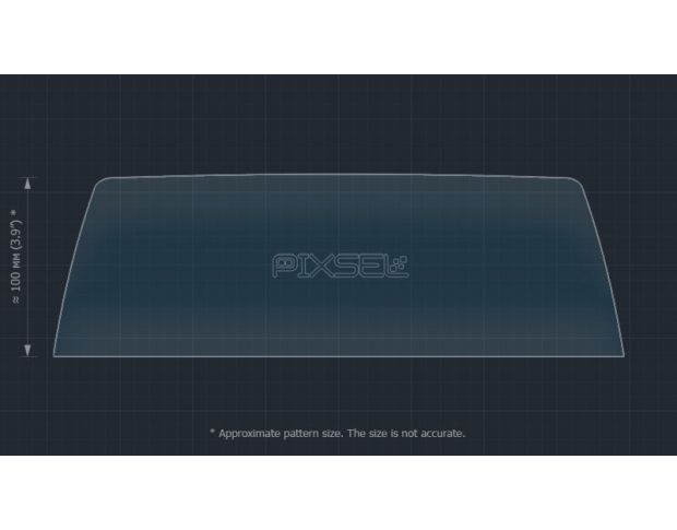 Захисне скло Pixsel на монітор BMW 7 - 13.1“ 2019 - 2022 (G11, G12) (гібридне глянець)