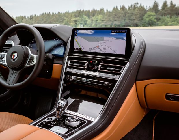 Захисне скло Pixsel на монітор BMW 8 / M8 - 14.7“ 2018 - (G14, G15, G16 / F91, F92, F93) (гібридне глянець)