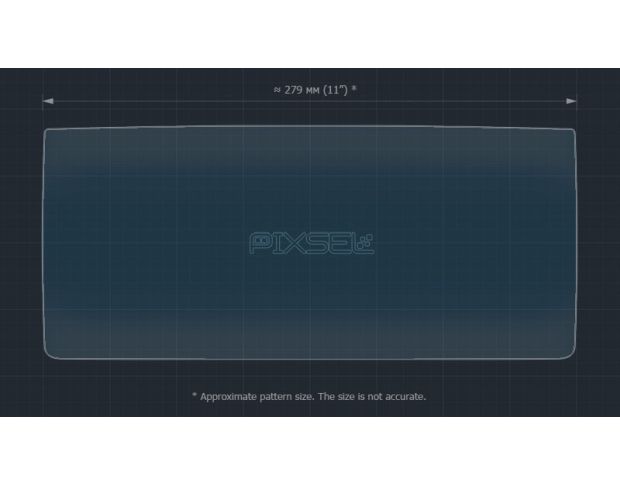 Защитное стекло Pixsel на монитор BMW I3 - 11.9“ 2017 - 2022 (I01) (гибридное глянец)