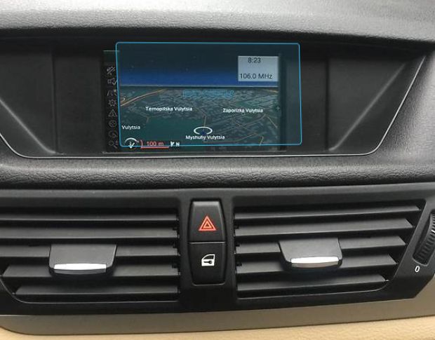 Захисне скло Pixsel на монітор BMW X1 - 6.5“ 2011 - 2014 (E84) (гібридне мат)