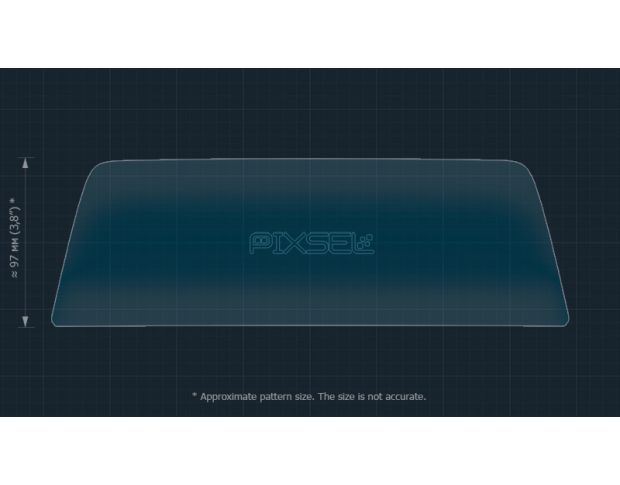 Захисне скло Pixsel на монітор BMW X3 - 12.3“ 2018 - 2021 (G01) (гібридне глянець)