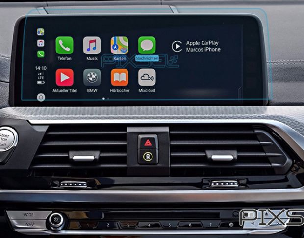 Захисне скло Pixsel на монітор BMW X3 - 12“ 2018 - 2021 (G01) (гібридне мат)