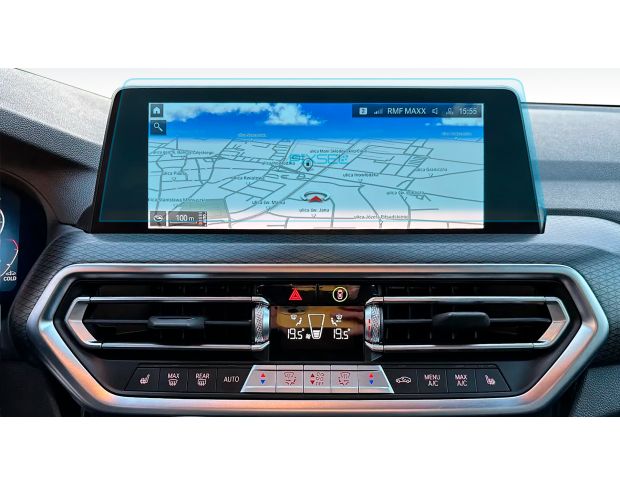 Захисне скло Pixsel на монітор BMW X3 - 13.4“ 2022 - 2024 (G01) (гібридне глянець)