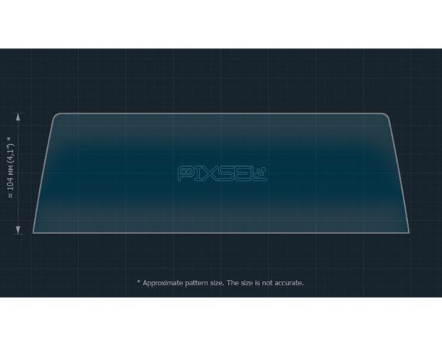 Захисне скло Pixsel на монітор BMW X3 - 13.4“ 2022 - 2024 (G01) (гібридне глянець)