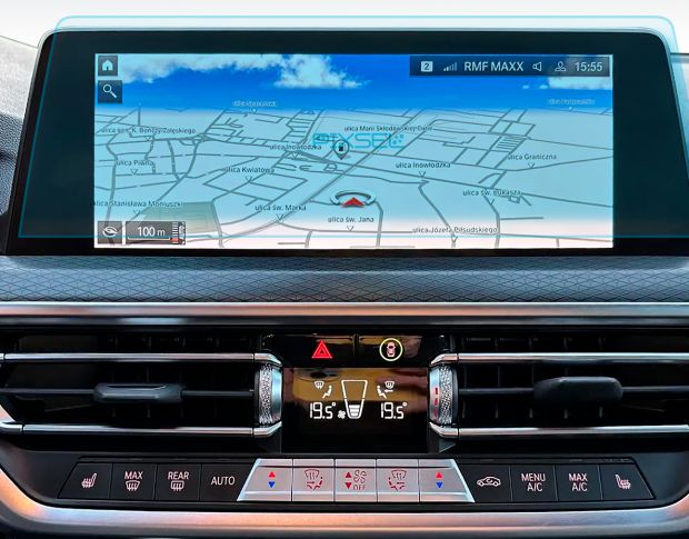 Защитное стекло Pixsel на монитор BMW X3 - 13.4“ 2022 - 2024 (G01) (гибридное мат)