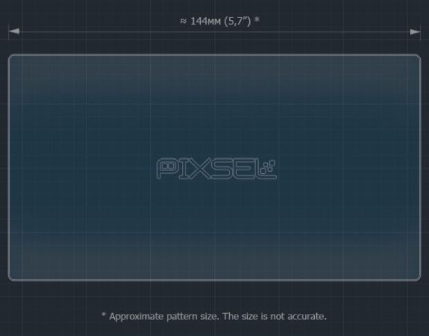 Захисне скло Pixsel на монітор BMW X3 - 6.5“ 2018 - 2021 (G01) (гібридне глянець)