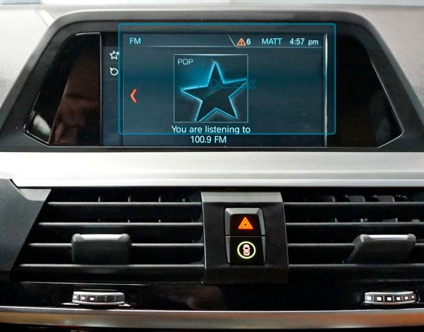 Захисне скло Pixsel на монітор BMW X3 - 6.5“ 2018 - 2021 (G01) (гібридне глянець)
