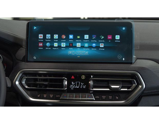 Захисне скло Pixsel на монітор BMW X4 - 13.7“ 2022 - (G02) (гібридне глянець)