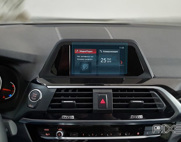 Захисне скло Pixsel на монітор BMW X4 - 6.5“ 2018 - 2021 (G02) (гібридне мат)