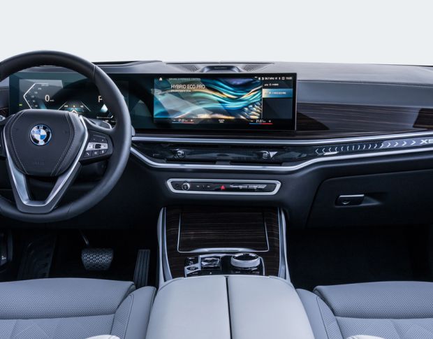 Захисне скло Pixsel на монітор BMW X5 - 30.1“ 2023 - (G05, F95) (гібридне глянець)