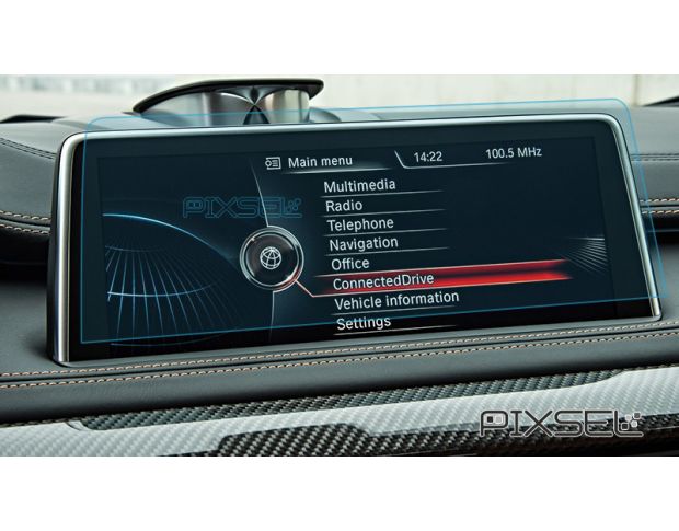 Защитное стекло Pixsel на монитор BMW X6 - 11.7“ 2015 - 2018 (F16) (гибридное глянец)
