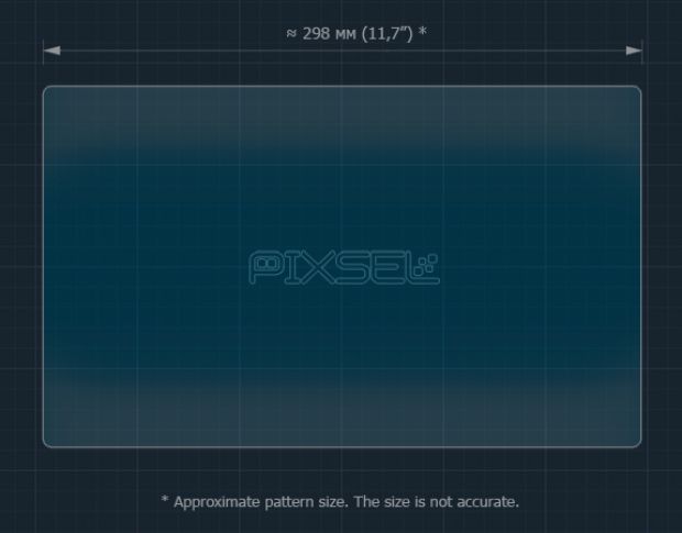 Защитное стекло Pixsel на монитор BYD DOLPHIN - 13.7“ 2021 - (гибридное глянец)