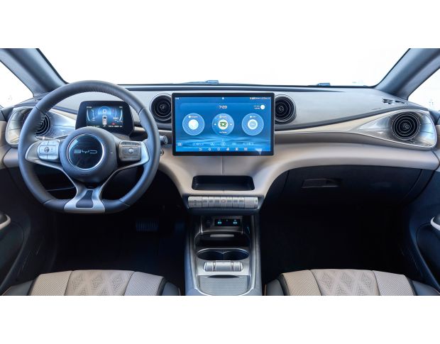 Защитное стекло Pixsel на монитор BYD DOLPHIN - 13.7“ 2021 - (гибридное глянец)