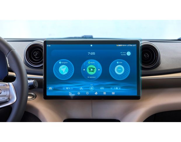 Защитное стекло Pixsel на монитор BYD DOLPHIN - 13.7“ 2021 - (гибридное мат)