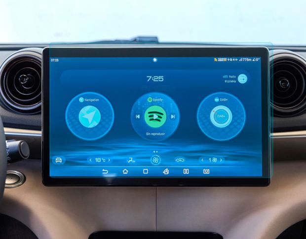 Защитное стекло Pixsel на монитор BYD DOLPHIN - 13.7“ 2021 - (гибридное мат)