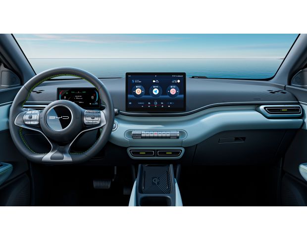 Защитное стекло Pixsel на монитор BYD SEAGULL - 11.5“ 2023 - (гибридное глянец)