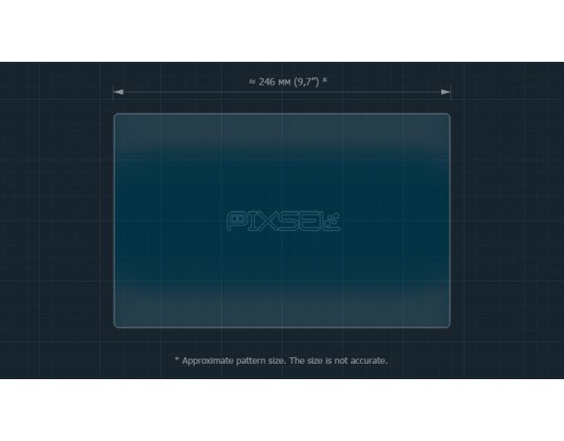 Защитное стекло Pixsel на монитор BYD SEAGULL - 11.5“ 2023 - (гибридное глянец)