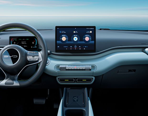 Захисне скло Pixsel на монітор BYD SEAGULL - 11.5“ 2023 - (гібридне мат)